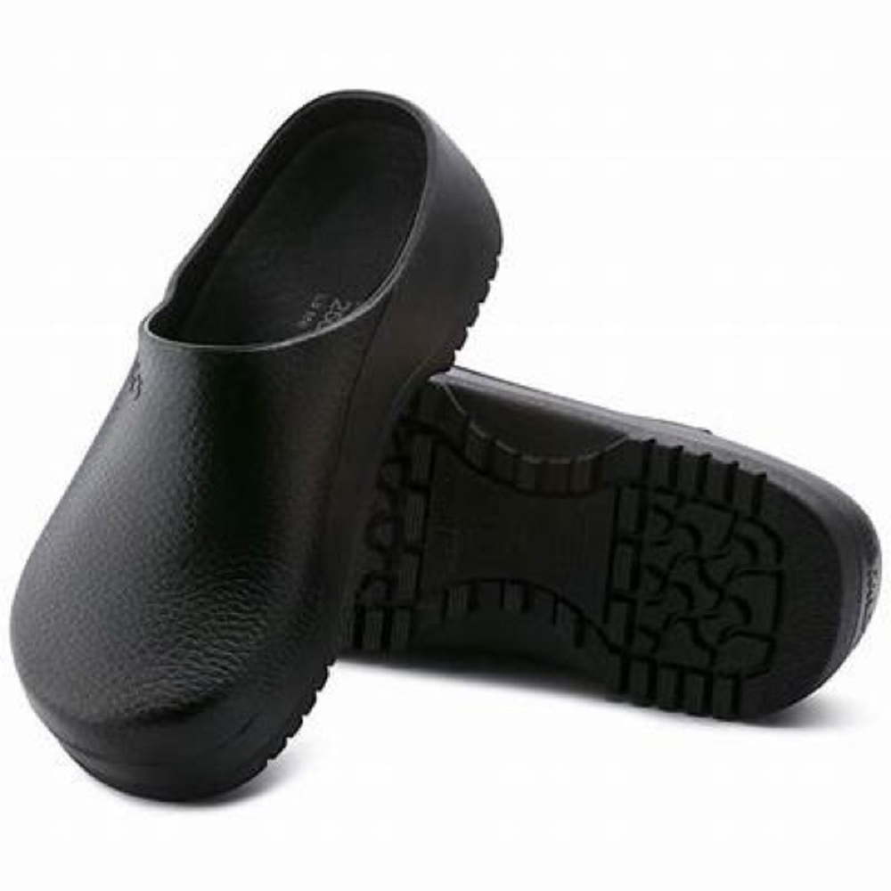 Birkenstock Black Slip-On Clogs